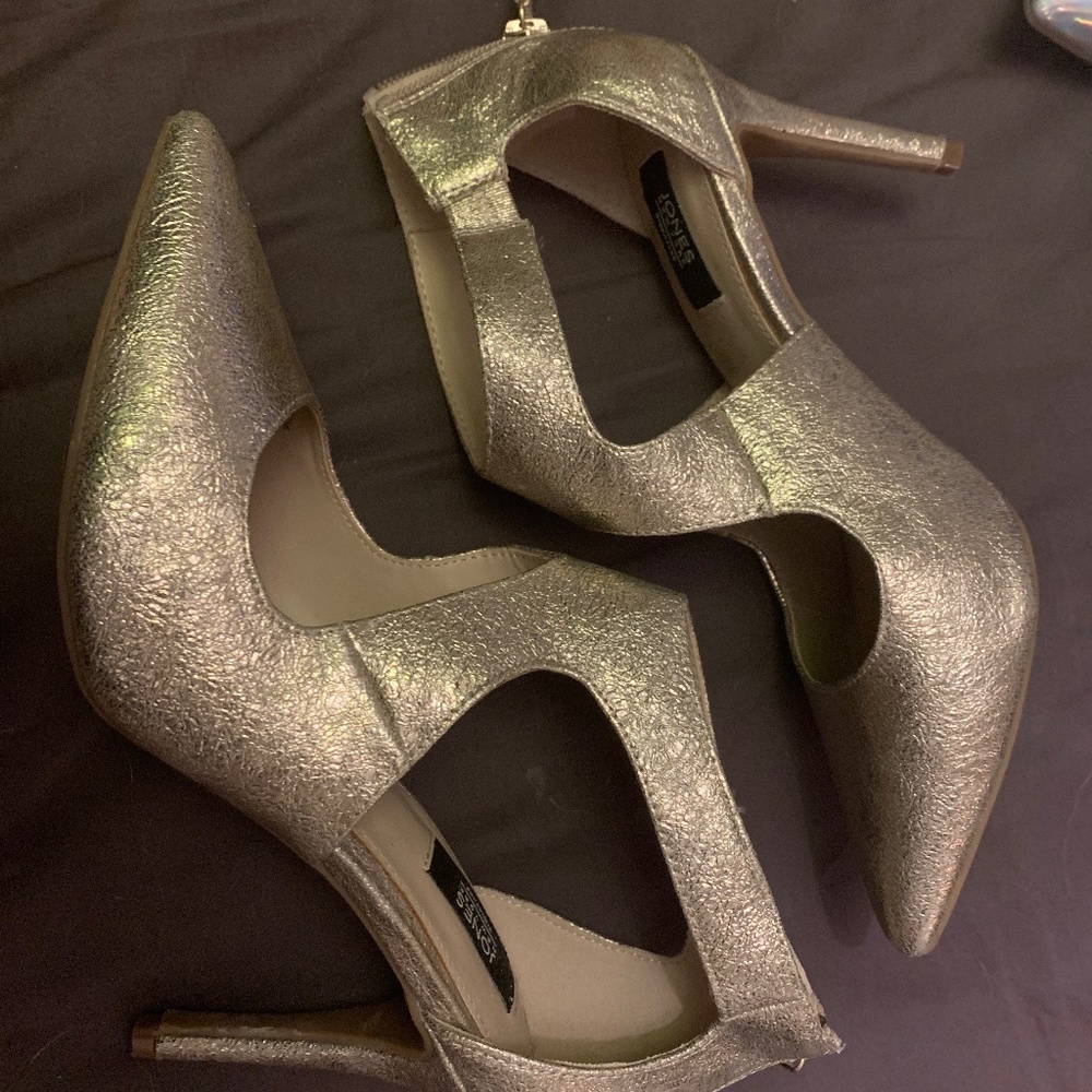 Gold heels